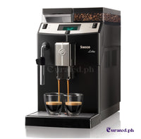 Saeco Lirika Black Espresso Machine with milk frother