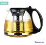 Heat Resistant Glass Tea Pot with Infuser - 1100ml