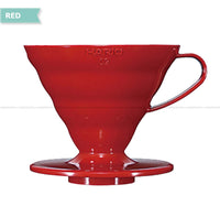 Hario V60 Plastic Dripping Cup Red